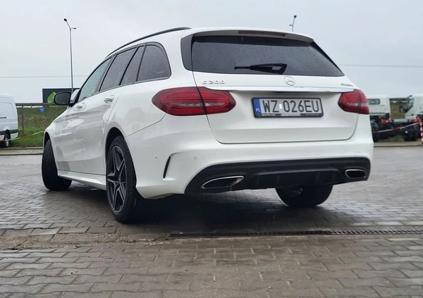 Mercedes-Benz Klasa C cena 99900 przebieg: 151000, rok produkcji 2018 z Ostroróg małe 254